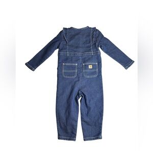 Carhartt Blue Kids One Piece jumper snap up rare find